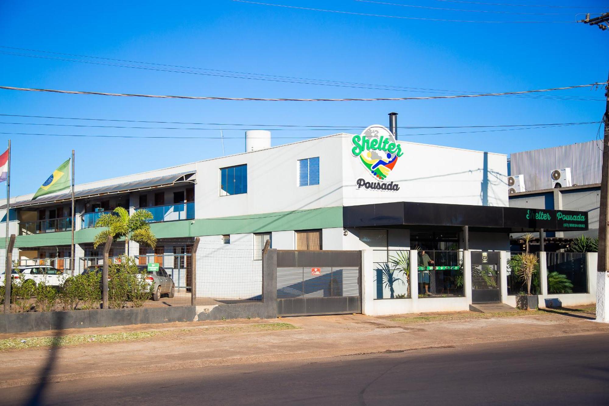 Shelter Hostel E Pousada Ponta Pora Exterior photo